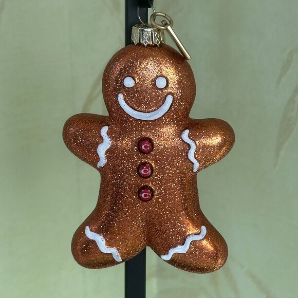 COACH GINGERBREAD BOY ORNAMENT BOXED:NIB CCD48 - Picture 2 of 16